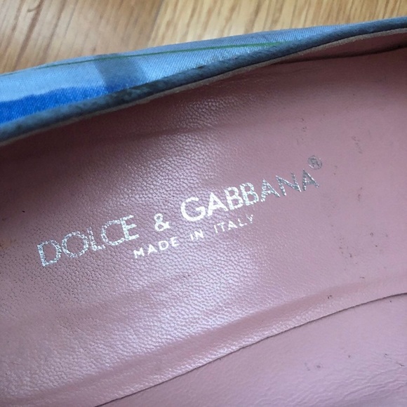 Dolce and Gabbana rhinestone buckle satin kitten heels - Picture 5 of 9